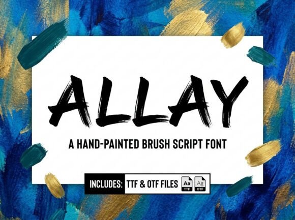Allay Font: Capture Bold Street Art Energy in Your Brand