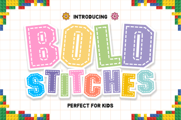 Bold Stitches: A Typeface with Handmade Heart