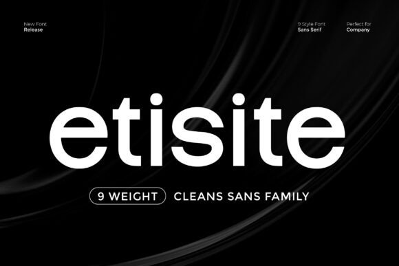Etisite: A Sans Serif Font for Modern, Consistent Design