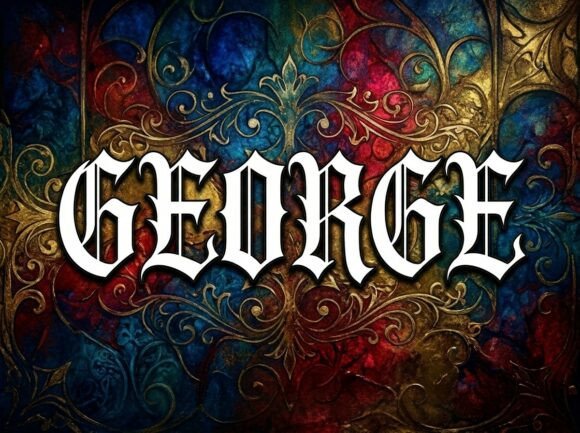 George: Command Attention with a Blackletter Typeface