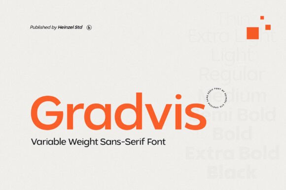 Gradvis: The Sans-Serif Font for Modern Branding