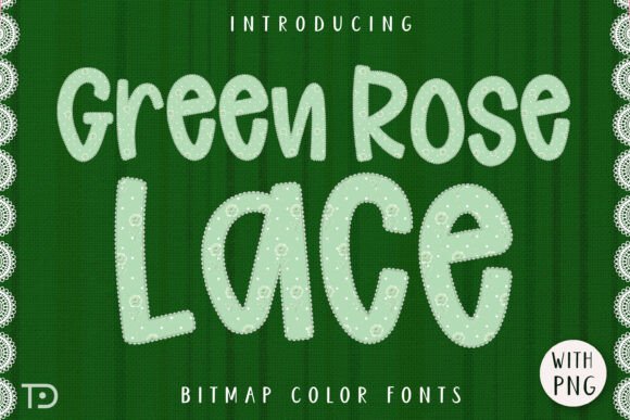 Green Rose Lace: A Vintage Font with Modern Appeal