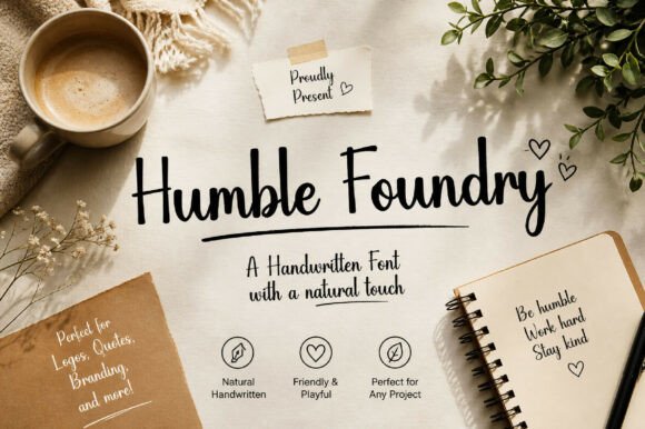 Humble Foundry: The Font That Balances Modern Style with Personal Charm