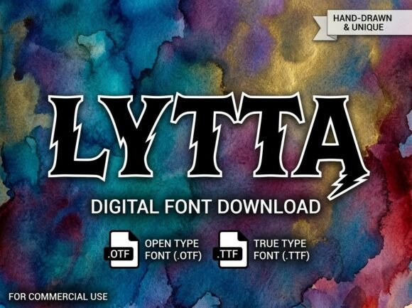 Lytta: A Bold Typeface for Impactful Branding