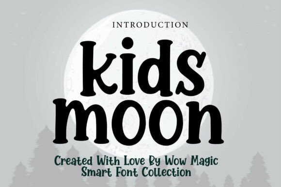 Meet Kids Moon: A Font That Brings Playful Charm to Every Design