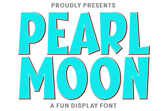 Pearl Moon: A Groovy Display Font for Modern Brands
