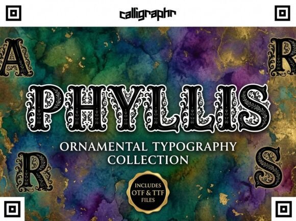 Phyllis: A Display Font with Unmistakable Artistic Flair