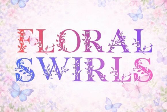Where Botanical Elegance Meets Typography