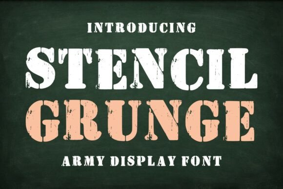Why Stencil Grunge Delivers That Authentic Military Edge